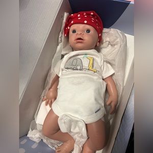 Windsleeping silicone doll.